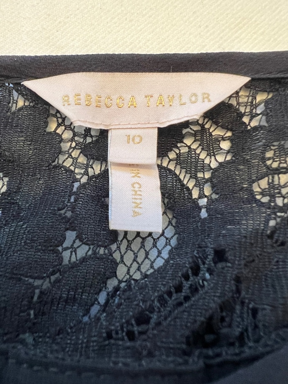 Rebecca Taylor Ruffled Lace Top - Picture 10 of 12